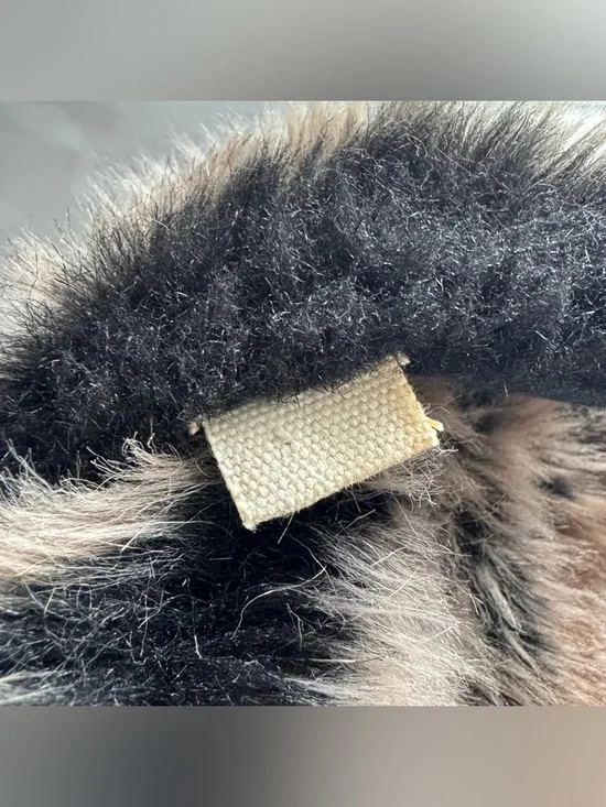 SpiritHoods Grey Wolf Faux Fur Hood Hat with Paws Festival Cozy - Picture 12 of 14